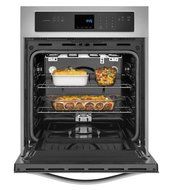 WHIRLPOOL WOS51ES4EW 3.1 Cu. Ft. Single Wall Oven with High-Heat Self-Cleaning System N2
