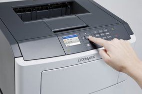 Lexmark MS415dn Compact Laser Printer, Monochrome, Networking, Duplex Printing N4