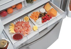 LG LFX25974ST 36" Freestanding French Door Refrigerator with 24.1 Cu. Ft. Capacity Stainless Steel N3