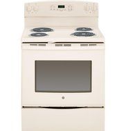 GE JB250DFCC 30" Bisque Electric Coil Range N2