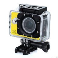 SJCAM SJ5000 WIFI Sports Camera 2 Inch Screen 1080P Video Camcorder Waterproof HD 14MP Action Camera Yellow N5