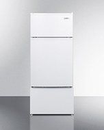 Summit CP351W 19" Energy Start Rated Top Freezer Refrigerator 3.0 cu. ft. Capacity Thin-line Design Fully Finished...