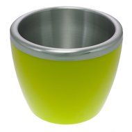 Stainless Steel .75L Personal Ice Bucket Set, 4 Vibrant Colors
