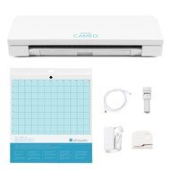 Silhouette CAMEO 3 Bluetooth Starter Bundle with 24 Oracal 651 Sheets, Transfer Paper, Guide, Class, Tattoo Paper... N3