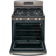 GE JGB650EEFES 30" Slate Gas Sealed Burner Range N2