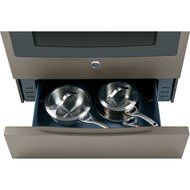 GE JGB650EEFES 30" Slate Gas Sealed Burner Range N3