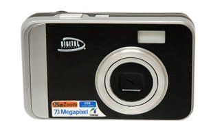 Digital Concepts 7.1 MP Digital Camera with 3x Optical Zoom (Black) N3
