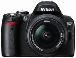 Nikon D40 6.1MP Digital SLR Camera Kit with 18-55mm f/3.5-5.6G ED II Auto Focus-S DX Zoom-Nikkor Lens N5
