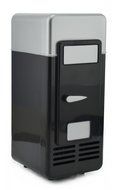 ThreeH New Mini Red USB Fridge Cooler Beverage Drink Cans Cooler/Warmer Refrigerator for Laptop PC Computer Red... N11