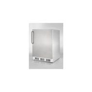 Summit FF67CSSADA 24&quot; AccuCold Series ADA Compliant Medical Commercial Freestanding/Built In Compact Refrigerator...