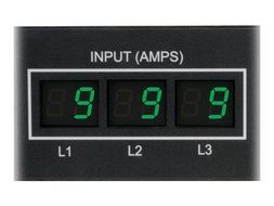TRIPP LITE Metered PDU3MV6L2130 48-Outlets 8.6kW PDU 208/120V 3PHASE L21-30P 0U VERTICAL RM... N5