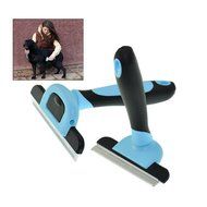 RioRand Deshedding Tool &amp; Pet Grooming Tool for Small, Medium &amp; Large Dogs + Cats, with Short to Long Hair N3