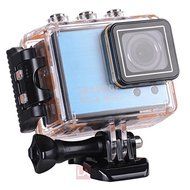 Full HD 1080P Wifi Enabled 50M Waterproof Sports Camera Camcorder w/ Remote Control - Blue N5