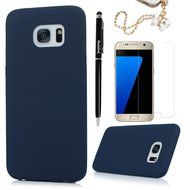 Badalink Galaxy S7 Edge Case Soft TPU Rubber Skin Bumper Case Shockproof Flexible Easy Grip Smooth Touch Slip... N36