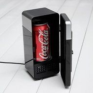 Mini USB LED PC Fridge Refrigerator Drink Cans Food Cooler Warmer ES9P. N4