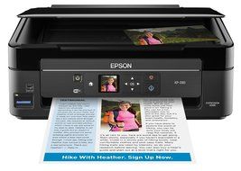 Epson Expression Home XP-330 Wireless Color Photo Printer with Black Ink N6