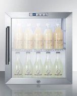 Commercially Approved Glass Door Refrigerator With Digital Thermostat