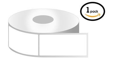 1 Inch Core - 1 x 3 Zebra Compatible Direct Thermal Labels 1 Roll for Zebra Desktop Printer GC420d GC420t GK420d...