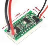 RioRand DC 10A Digital Ammeter Build-in Shunt Amp Gauge Ampere Panel Meters Measuring Current Directly N6