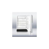 Summit BI605RSSVH 6.1 Cu. Ft. Stainless Steel Undercounter Built-In Compact Refrigerator N5