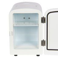 Portable Mini Fridge Cooler and Warmer (Auto, Car, Boat, Home, Office, AC &amp; DC), White