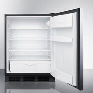 Summit FF6BSSHHADA: ADA compliant freestanding all-refrigerator with stainless steel door, horizontal handle,... N2