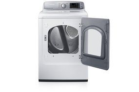 Samsung DV50F9A6GVW Gas Front Load Dryer with Steam Dry, 7.4 Cubic Feet, Neat White