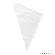 Pastry Decorating Bags - 100 Pieces, Bulk - Large Capacity, 16 Inch - For Fine Decoration of Homemade DIY Cakes... N6