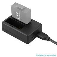 TEKCAM Dual-slot Battery Charger with Micro USB Cable for SJCAM DBPOWER EX5000 14MP Lightdow LD4000 LD6000 1080P... N2