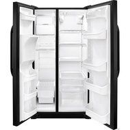 Frigidaire FFSS2314QE22.6 Cu. Ft. Ebony Black Side-By-Side Refrigerator