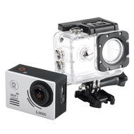 SJ9000 Wi-Fi HD Action Camera - 1080P, 30 fps, 170 Degree Angle, 14MP, 2 Inch LCD Display, HDMI Out (Silver)