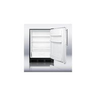Summit FF6BBI7FRADA 24&quot; Commercially Approved &amp; ADA Compliant Compact Refrigerator with 5.5 cu. ft. Capacity Adjsutable... N2