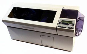Zebra P420i Double-Sided Color ID Card Printer P420i-0000U (USB/Parallel) 300DPI 4MB N2