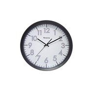 WESTCLOX 32067 / 14" Office Black White Clock