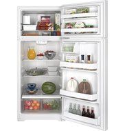 GE GIE18CTHWW 17.5 Cu. Ft. White Top Freezer Refrigerator - Energy Star N2