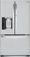 LG LFXS27566S French Door Refrigerator with 27 Cu. Ft. Capacity in Stainless Steel