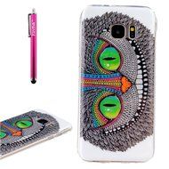 Galaxy S7 Edge Case, Firefish [Fashion Style] [Anti-slip] Ultra Slim Exact Fit Lightweight Flexible TPU Soft Back... N113