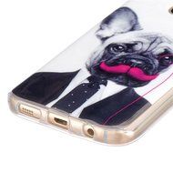 Galaxy S7 Edge Case, Firefish [Fashion Style] [Anti-slip] Ultra Slim Exact Fit Lightweight Flexible TPU Soft Back... N121