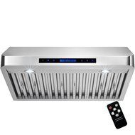 Golden Vantage 30" Under Cabinet Stainless Steel Range Hood Vent with Remote Control N3