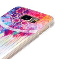 Galaxy S7 Edge Case, Firefish [Fashion Style] [Anti-slip] Ultra Slim Exact Fit Lightweight Flexible TPU Soft Back... N129