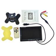 Aihome 7 Inch LCD Car Monitor Computer HD Digital VGA/AV 1024x600 VGA Male Head N2
