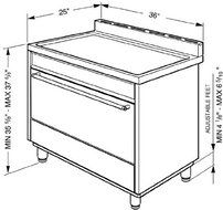 4.4 Cu. Ft Gas Range Color: Stainless Steel N2