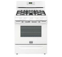 Frigidaire FGGF3058RW30" White Gas Sealed Burner Range - Convection