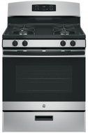 GE JGBS60GEKSA 30" Gas Freestanding Range with 4 Burners, Sealed Burner, 4.8 cu. ft. Primary Oven Capacity, in...