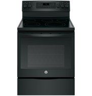 GE JB750DJBB 30" Black Electric Smoothtop Range - Convection N3