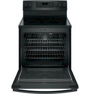 GE JB750DJBB 30" Black Electric Smoothtop Range - Convection N4
