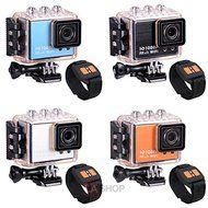 Full HD 1080P Wifi Enabled 50M Waterproof Sports Camera Camcorder w/ Remote Control - Blue N9