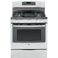GE JGB750EEFES 30" Slate Gas Sealed Burner Range - Convection N3