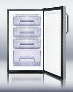 Summit FS408BLBI7DPL: Commercially listed 20" wide built-in undercounter all-freezer, -20(degree) C capable with... N3