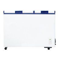 Double Door Ice Cream Chest Deep Freezer Beverages Cooler 2 Cabinet Commercial Refrigerator Office Apartment Size... N5